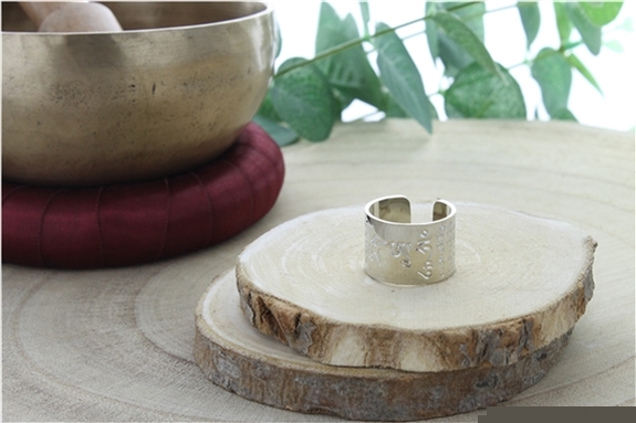 Bague Mantra Om Ah Hum T55-57