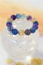 Bracelet Fluorite Perles rondes 14 mm