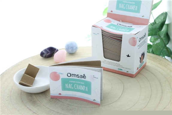 Carnet de Papier d'encens Nag Champa