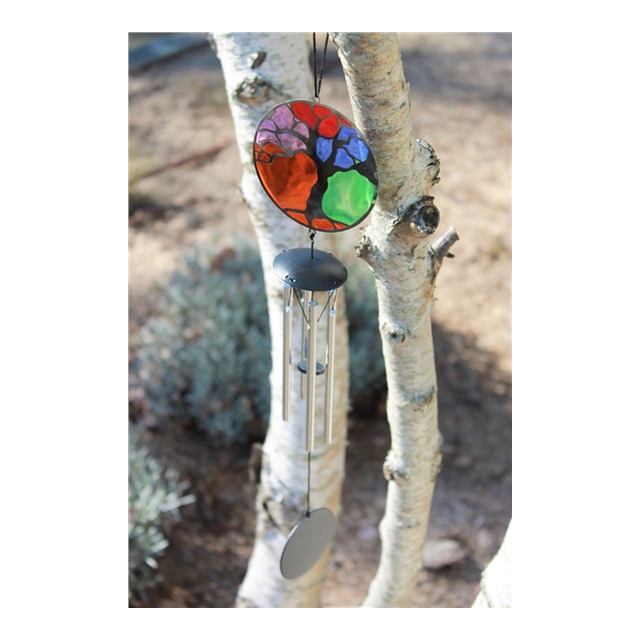 [3660341698273] Carillon à vent Attrape-soleil Arbre de vie 46 cm