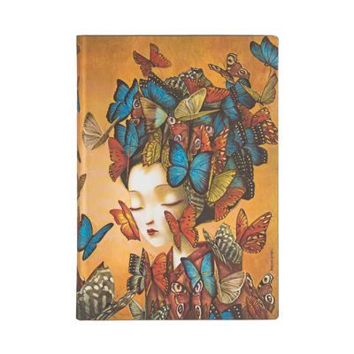 Carnets Flexis à couverture souple - Madame Butterfly - Midi - Ligné