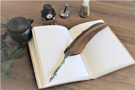 Coffret de Calligraphie 3 pointes Plume Marron