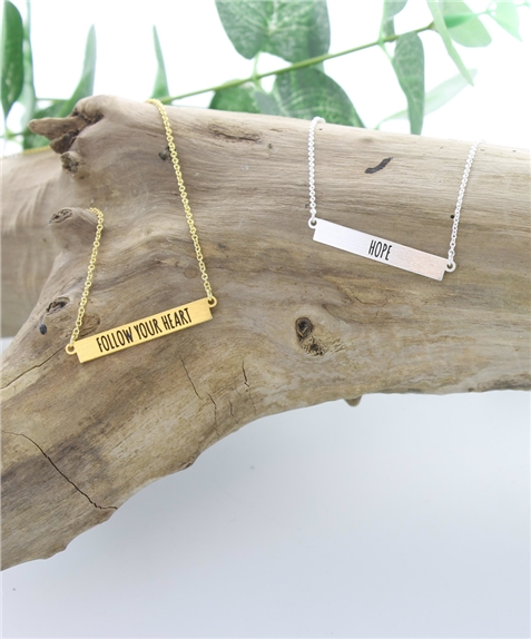 Collier Collection Pensée positive