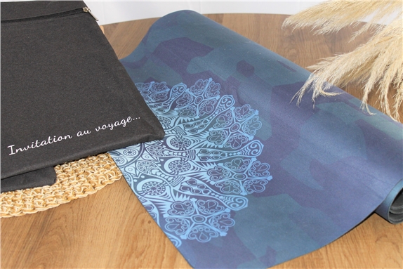 Tapis de Yoga Voyage avec Housse de Transport