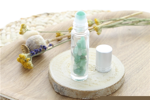 Roll-on  pour Huiles Essentielles en Aventurine Verte