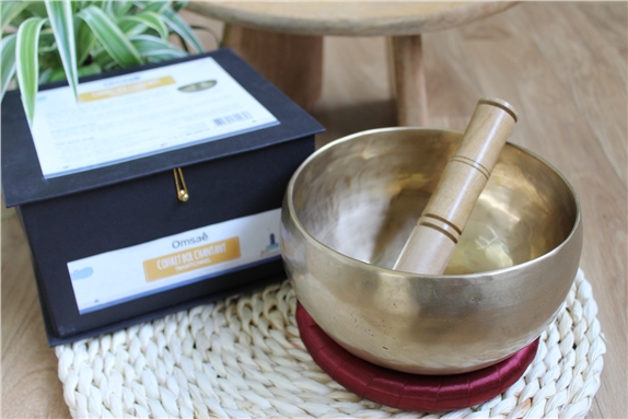 Coffret Bol chantant Traditionnel Diamètre env. 18 cm