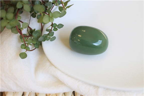 Pierre roulée Aventurine Verte Taille L