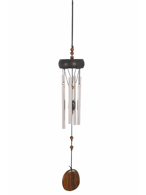 Carillon à vent Œil de Tigre 33 cm