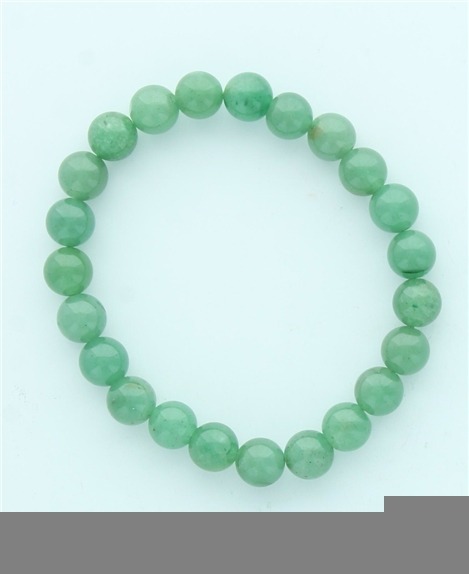 Bracelet Aventurine Verte Perles rondes 8 mm
