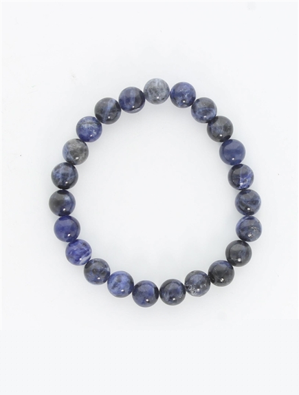 Bracelet Sodalite Perles rondes 8 mm