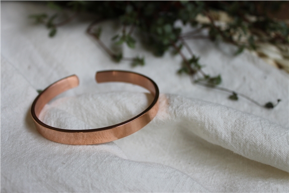 Bracelet cuivre Forme jonc plat