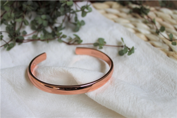 Bracelet cuivre Forme jonc arrondi Grand modèle