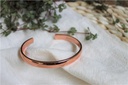 Bracelet cuivre Forme jonc arrondi Grand modèle
