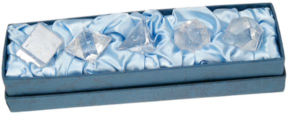 Solides de Platon - Cristal de Roche