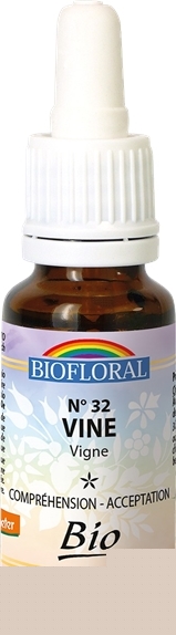 [3760029841325] Fleurs de Bach Bio N°32 Vine - 20ml
