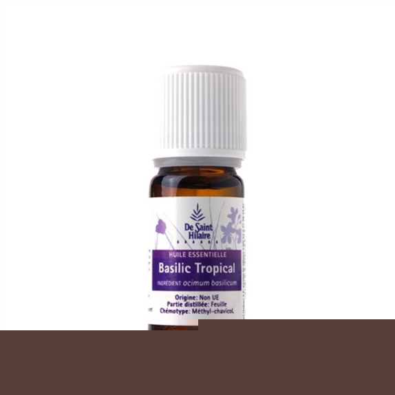Huile Essentielle Basilic Tropical Bio 10 ml
