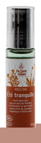 Roll-on aux Huiles Essentielles Eté Tranquille Bio 10 ml