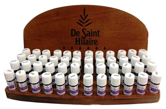 Présentoir 4 x 12 Huiles Essentielles Bio