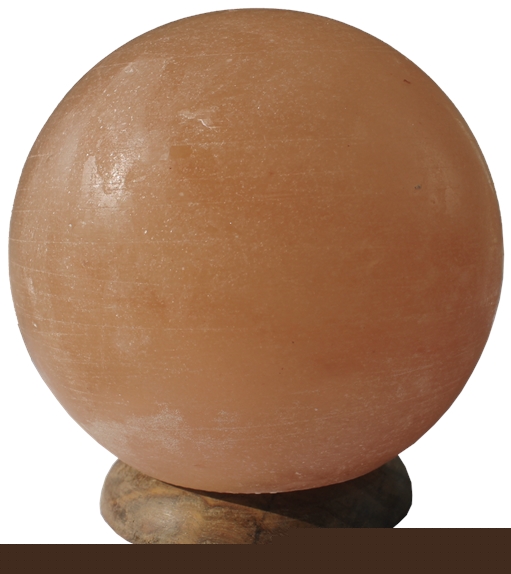 Lampe Ronde en Cristal de Sel