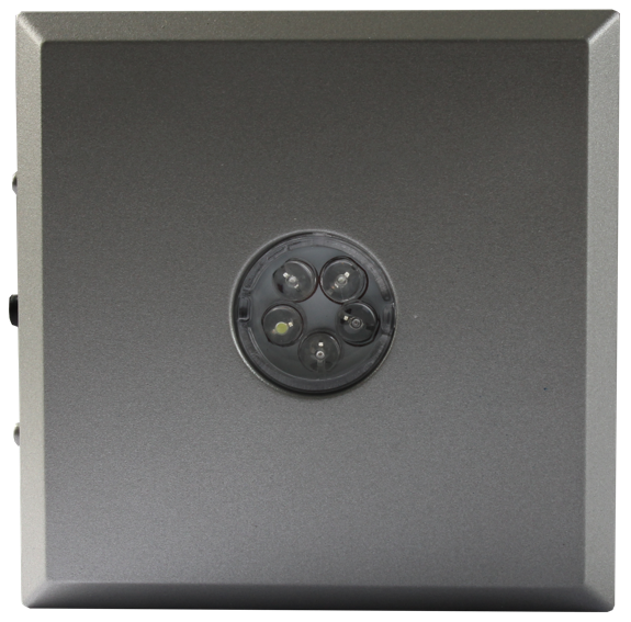 Support base LED pour lampes - 5 LED couleur argent