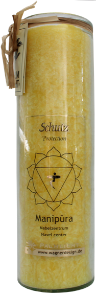 Bougie Chakra Manipura