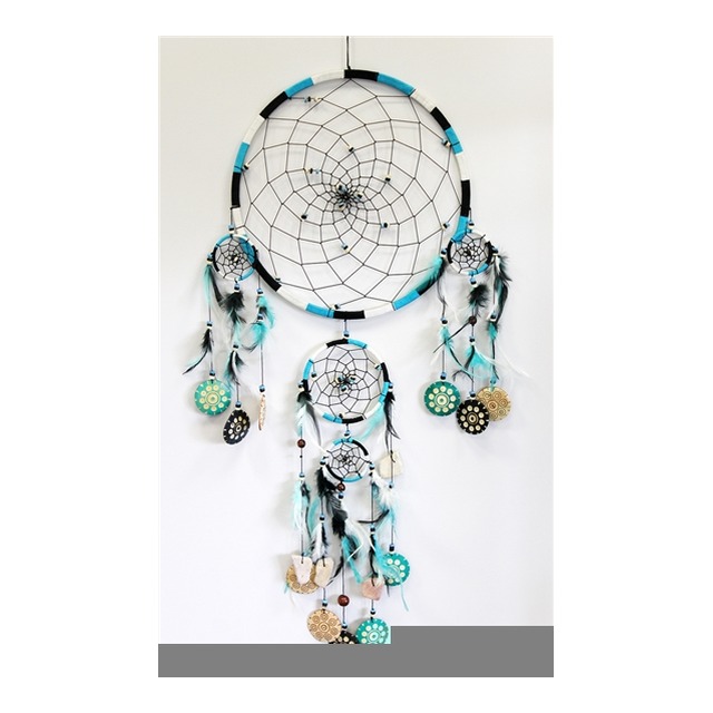 [4046833119317] Attrape-rêves bleu turquoise - TGM