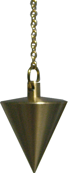 Pendule des Guérisseurs en Laiton Poli Doré