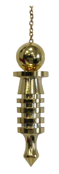 Pendule Isis Laiton Doré