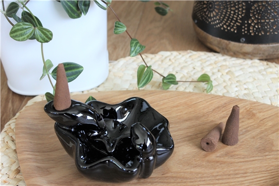 Porte-encens Cône Cascade Green Tree