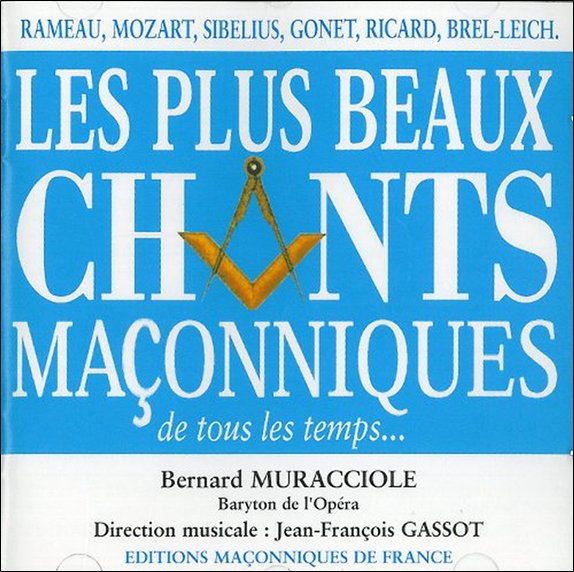 [5425025890019] Les plus beaux chants maçonniques