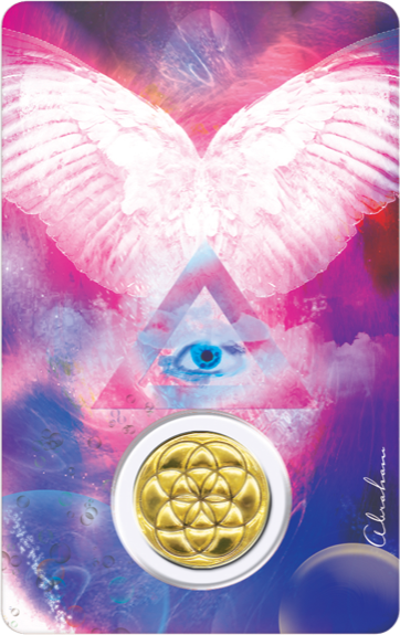 [6268977002029] Médaille sur carte Archange Gabriel