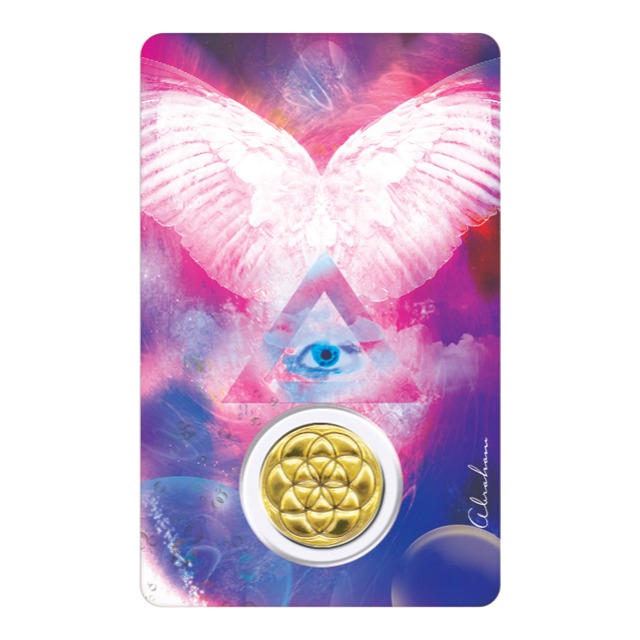 [6268977002029] Médaille sur carte Archange Gabriel