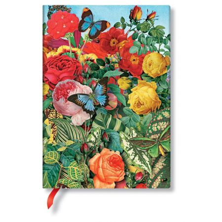 Carnets Flexis à couverture souple - Jardin aux Papillons - Midi - Ligné