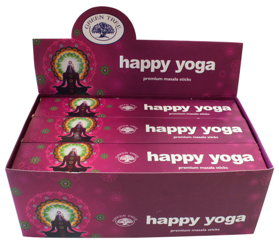 Encens Green Tree Happy Yoga - 15 grs