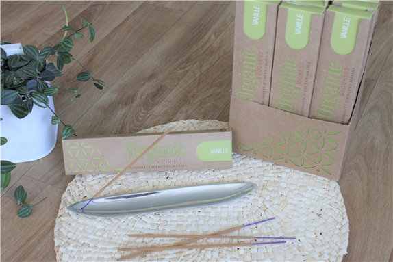 Encens Bâton Organic Vanille 15 g
