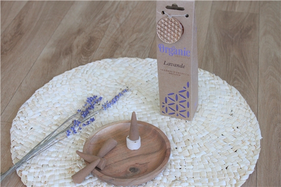 Encens Cône Organic Lavande 41 g