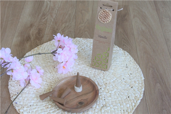 Encens Cône Organic Vanille 41 g