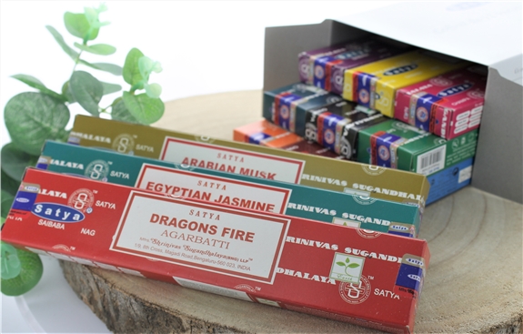 Assortiment Encens Satya 12 Fragrances
