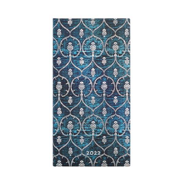 12 mois - 2022 Velours Bleu - Slim - Horizontal