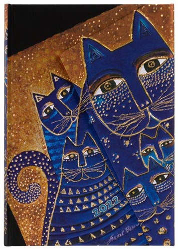 12 mois - 2022 Chats Méditerranéens - Mini - Horizontal