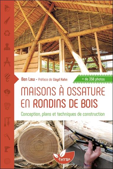 [9782359810820] [épuisé] Maisons à ossature en rondins de bois - Conception, plans et techniques de construction