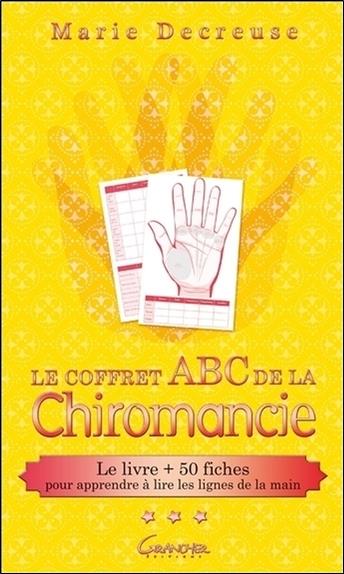 [épuisé] Le coffret ABC de la Chiromancie - Le livre + 50 fiches pour apprendre à lire les lignes de la main