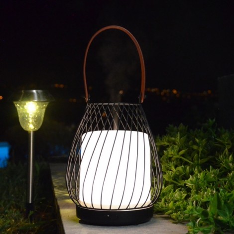 Diffuseur ultrasonique Milano-Nouveauté: NOMADE RECHARGEABLE AVEC POIGNÉE EN CUIR