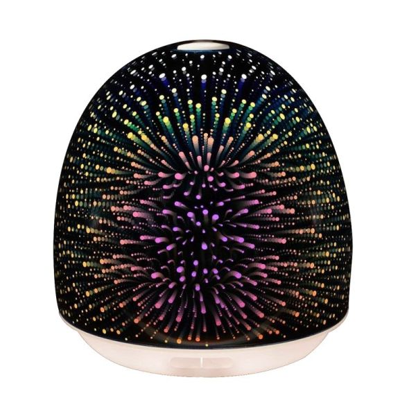 [3700643506248] Diffuseur ultrasonique Festival-Nouveauté: EN VERRE EFFET 3D