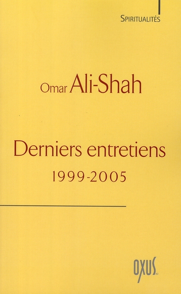 [9782848981093] Derniers entretiens (1999 - 2005)