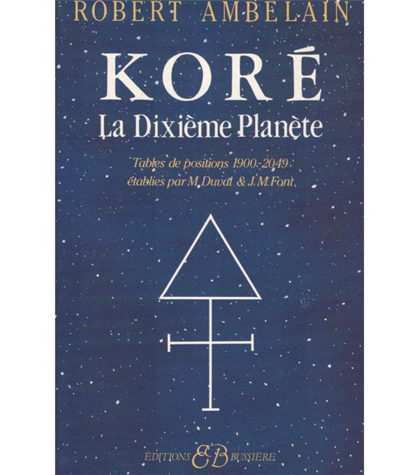 Koré, la dixième planète