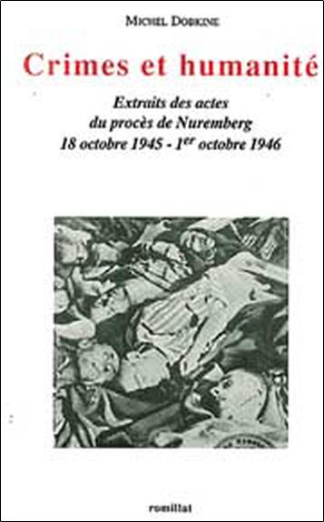 Crimes et humanité