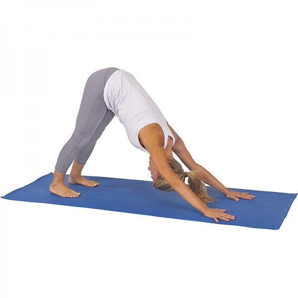 Tapis de Yoga Bleu