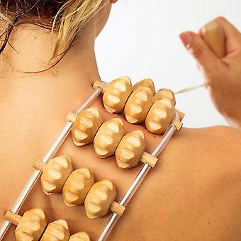 Lanière de massage en bois