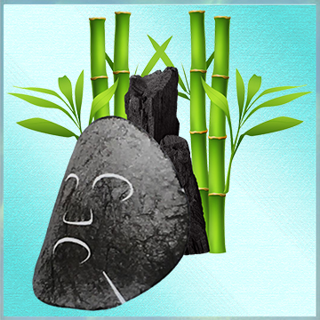 Masque Konjac au Charbon de Bambou